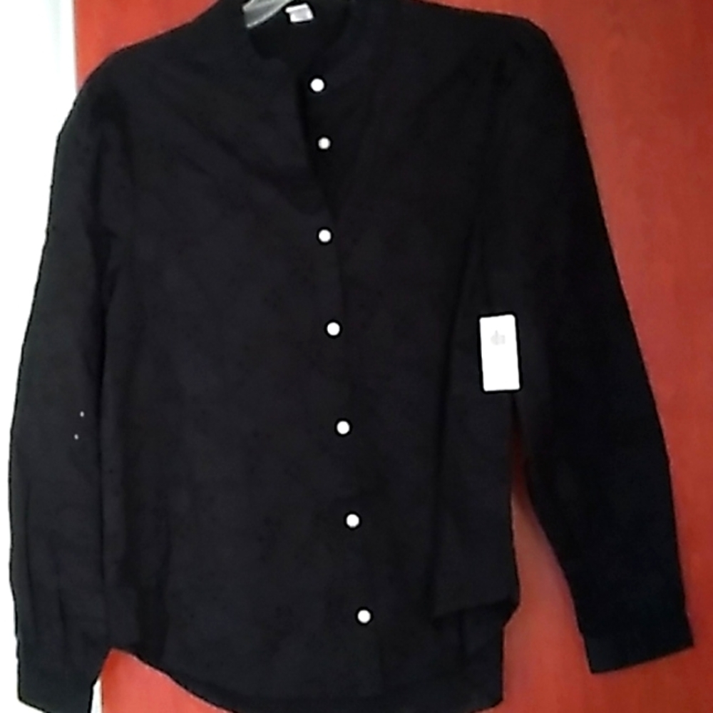 Dressy Embroidered Shirt S 100 % COTTON - Picture 7 of 16